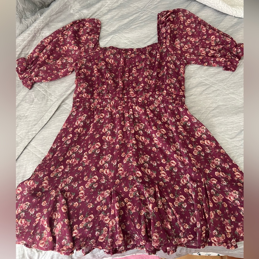 Cute Scrunchie Flower dress 🌸